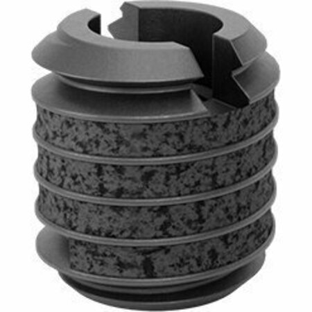 BSC PREFERRED Easy-to-Install Thread-Locking Insert Steel with Thick Wall M3 x 0.5 mm Thread Size 6.5 mm L, 10PK 97084A190